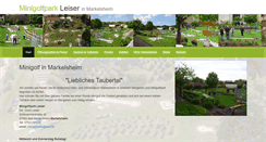 Desktop Screenshot of minigolf-markelsheim.de